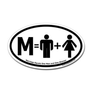 marriage_equals_one_man_and_one_woman_oval_sticker