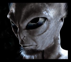 Hipster alien: was into cattle mutilation and probing before it was cool.
